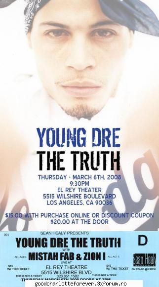 young dre the truth  artisti rapp